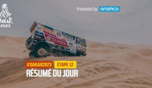 Le résumé de l'Étape 12 présenté par Aramco - #Dakar2023