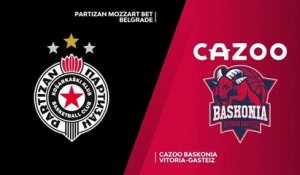 Le résumé de Partizan-Vitoria - Basket - Euroligue (H)