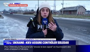 Selon le gouverneur de Donetsk, la ville de Soledar est "sous le contrôle" de l'Ukraine