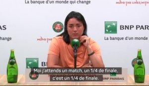 Roland-Garros - Jabeur : “Prêter à aller en 1/2 finale et aller chercher ce titre”