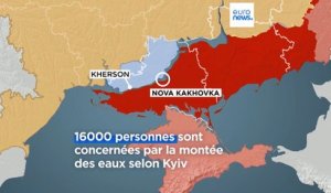 Inquiétudes suite à l'attaque d'un barrage hydroélectrique près de Kherson
