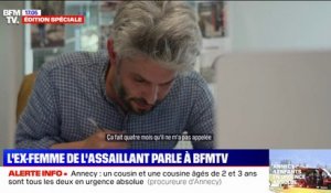 Attaque au couteau à Annecy: "C'était un bon père", l'ex-femme de l'assaillant témoigne sur BFMTV