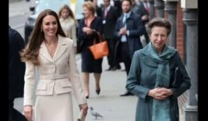 La princesse Anne et Kate sont à égalité en tant que deuxième royal le plus populaire du Royaume-Uni