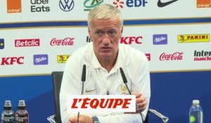 Deschamps : «Nkunku est un plus pour l'équipe de France» - Foot - Qualif. Euro 2024 - Bleus