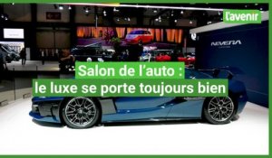 Salon de l'auto de Bruxelles : le luxe se porte toujours bien