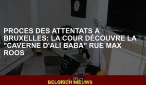 Procès des attaques à Bruxelles: le tribunal découvre la rue "Ali Baba Cave" MAX ROOS