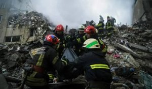 Ukraine : au moins 40 morts lors d'une frappe sur un immeuble résidentiel