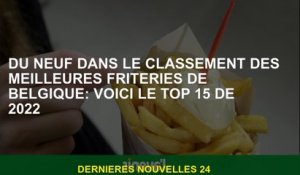 Nouveau dans le classement des meilleures friters en Belgique: voici le top 15 de 2022