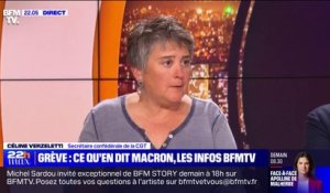 Réforme des retraites: "Emmanuel Macron a perdu la bataille idéologique", affirme Céline Verzeletti (CGT)