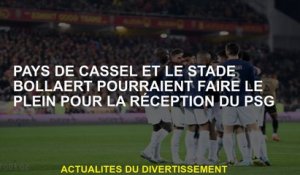 Le pays de Cassel et le Bollaert Stadium pourraient faire le plein pour la réception du PSG
