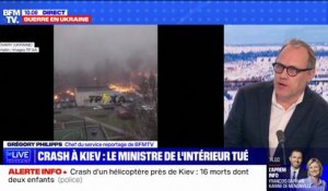 Crash d'un hélicoptère près de Kiev: le bilan monte à 18 morts, les causes du drame pas encore connues