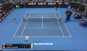 Molcan - Auger - Aliassime - Les temps forts du match - Open d'Australie