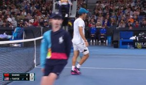 Tiafoe - Shang - Les temps forts du match - Open d'Australie