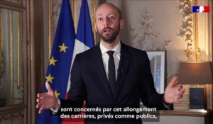 Réforme des retraites : discours de Stanislas GUERINI, ministre de la Transformation et de la Fonction publiques