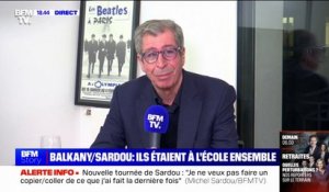 Patrick Balkany, ami de Michel Sardou: "On a passé quelques années dans la même chambre, au collège (...) J'aime beaucoup Michel et je l'admire beaucoup"