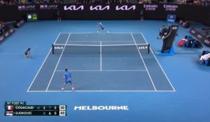 Open d'Australie - Couacaud perd mais prend un set à Djokovic