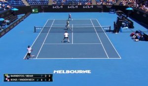 Barrientos/Behar - Bonzi/Rinderknech - Les temps forts du match - Open d'Australie