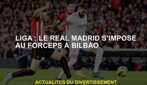 Liga: Le Real Madrid se démarque des pinces à Bilbao