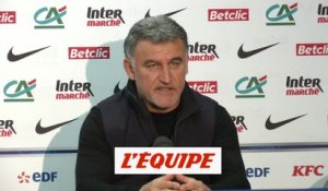 Galtier : « L'équipe s'est bien comportée » - Foot - C. de France - PSG