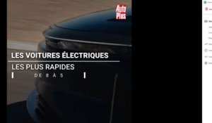 Les voitures électriques les plus rapides [Partie. 1]