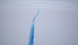 Antarctique: un immense iceberg se détache de la banquise
