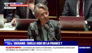 Élisabeth Borne: "Notre aide à l'Ukraine ne doit pas provoquer d'escalade"