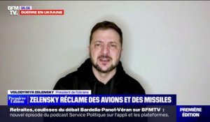 Ukraine: Zelensky réclame des missiles de longue portée et des avions aux Occidentaux