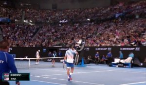 Djokovic - Paul - Les temps forts du match - Open d'Australie