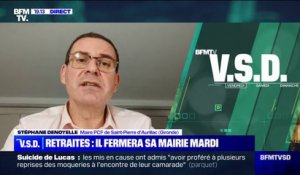 Stéphane Denoyelle (PCF) va fermer sa mairie mardi pour protester contre la réforme des retraites