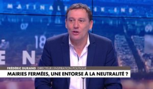 Frédéric Durand sur la fermeture des mairies : «On ne nomme pas des maires comme on nomme des préfets»
