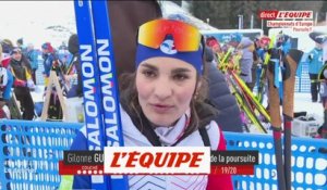 Gilonne Guigonnat : «Je suis vraiment contente de cette course» - Biathlon - ChE (F) - Lenzerheide