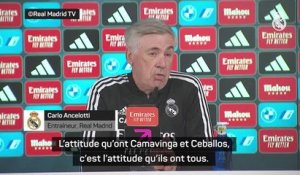Real Madrid - Ancelotti loue le travail de Camavinga