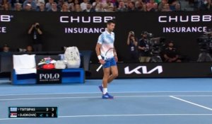 Tsitsipas - Djokovic - Les temps forts du match - Open d'Australie