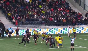 TOP 14 - Essai de Sébastien TAOFIFENUA (LOU) - LOU Rugby - ASM Clermont - Saison 2022:2023