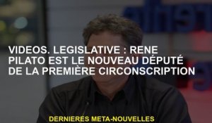 Vidéos.Legislative: René Pilato est le nouveau député de la première circonscription