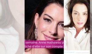 Anne Hathaway : elle partage une photo d’elle au réveil et fait vibrer la toile