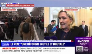 Marine Le Pen: "Je suis pessimiste, et c'est la Nupes qui en portera la responsabilité"