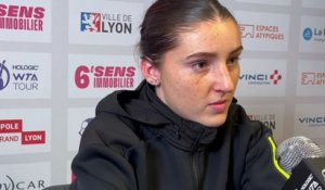 WTA - Open 6e Sens - lyon 2023 - Elsa Jacquemot : "Déçue et triste de ne pas avoir eu de wild-card pour jouer en simple à Lyon et je n'ai pas trop envie d'en parler"