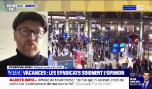 SNCF: Sud-Rail "appellera à la manifestation mais pas à la grève" le 11 février, assure Fabien Villedieu