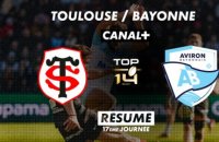 Le résumé de Toulouse / Bayonne - TOP 14 - 17ème journée