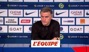 Galtier : «Un match plein» - Foot - L1 - PSG