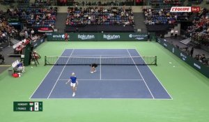 le replay de Marozsan - Humbert - Tennis - Coupe Davis