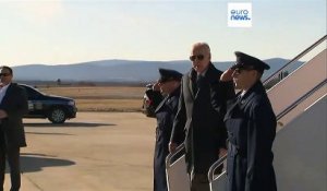 Ballon "espion" chinois: Joe Biden promet que les Etats-Unis vont "s'en occuper"