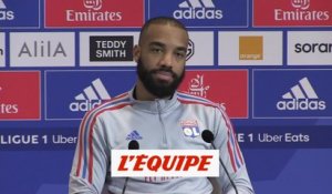 Lacazette : « On a plus de maîtrise dans le jeu » - Foot - Coupe - Lyon