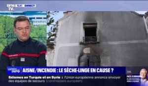 Le commandant Nicolas Galand, de la Fédération nationale des Sapeurs-Pompiers de France, livre ses consignes de sécurité en cas d'incendie