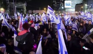 Israël : des dizaines de milliers de manifestants contre la réforme judiciaire