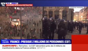 La CGT recense près de 2 millions de manifestants contre la réforme des retraites ce mardi dans toute la France