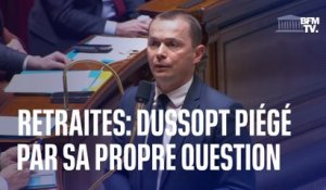 Un député piège Olivier Dussopt avec une question sur les retraites qu’il avait lui-même posée à Éric Woerth en 2010