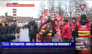 Retraites: à Saint-Omer, les syndicats espèrent "6000 à 8000" manifestants