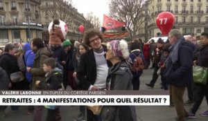 Réforme des retraites : les manifestants se rassemblent place de la République, à Paris, avant le départ du cortège